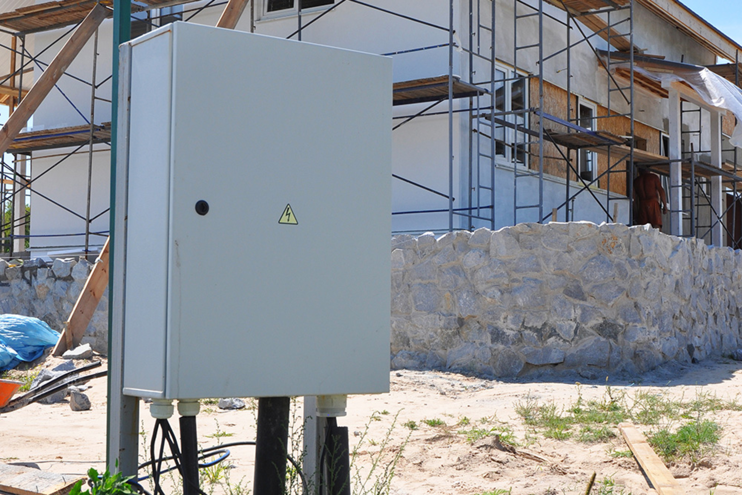 Baustrom bei Elektro Eddy in Gelnhausen