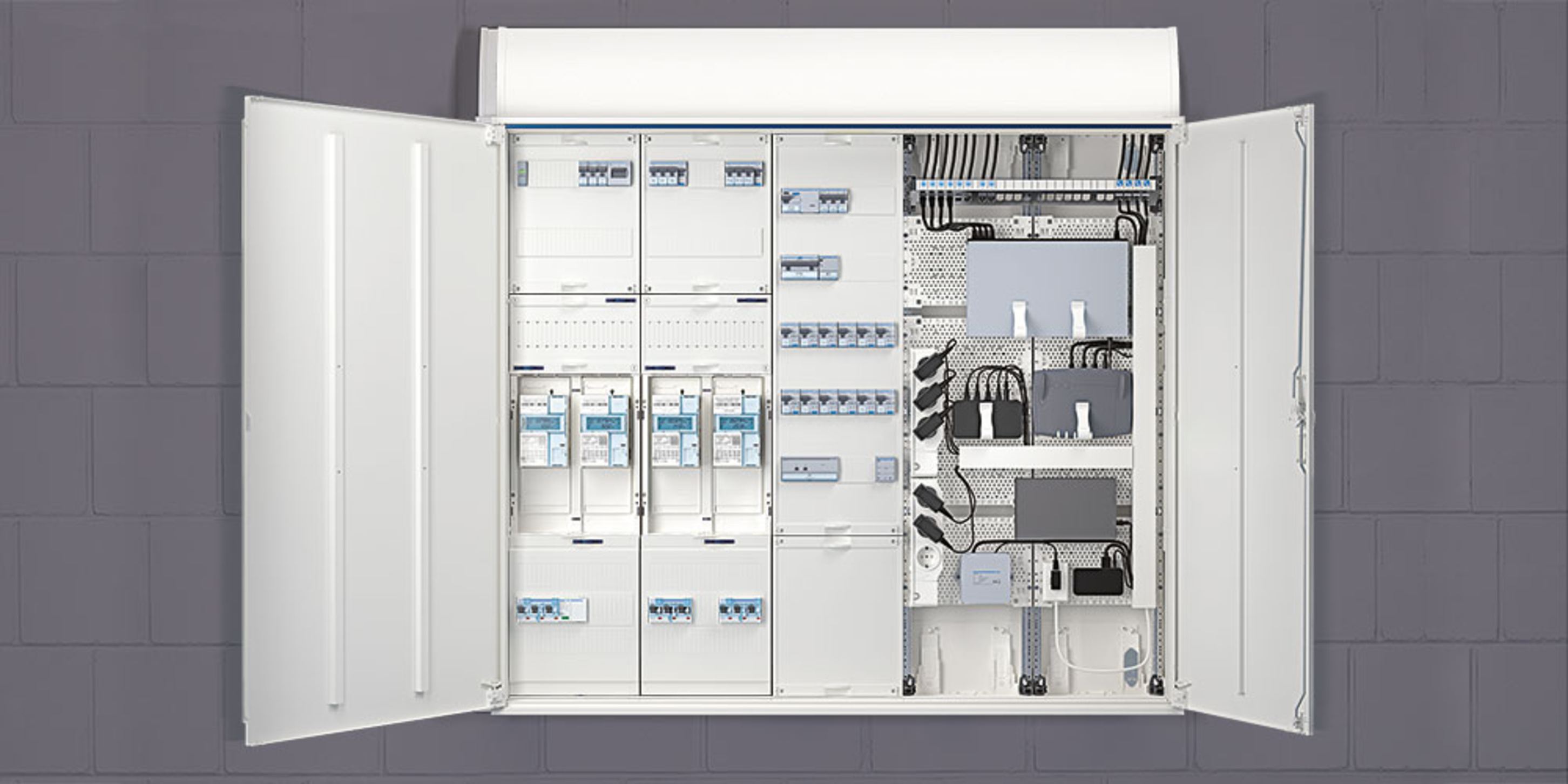 Technikzentrale bei Elektro Eddy in Gelnhausen