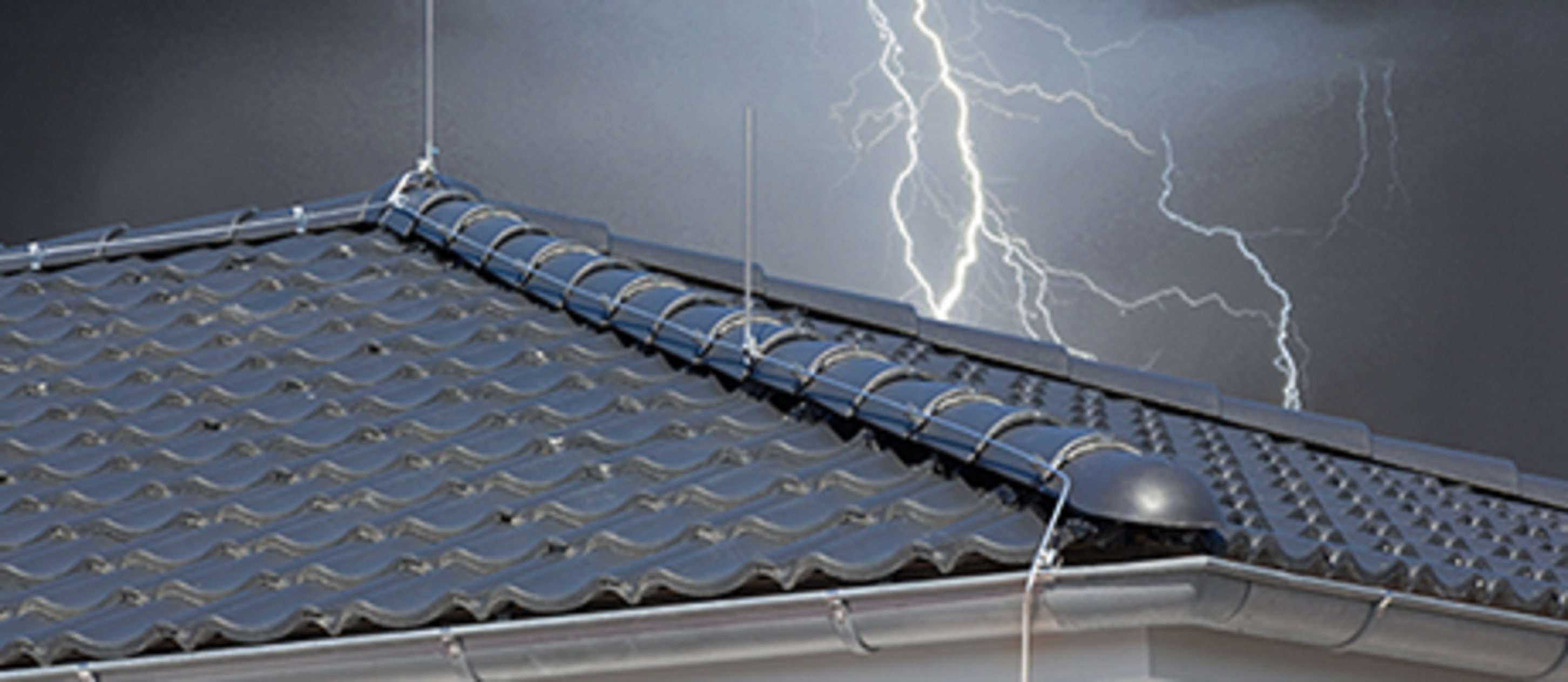 Äußerer Blitzschutz bei Elektro Eddy in Gelnhausen