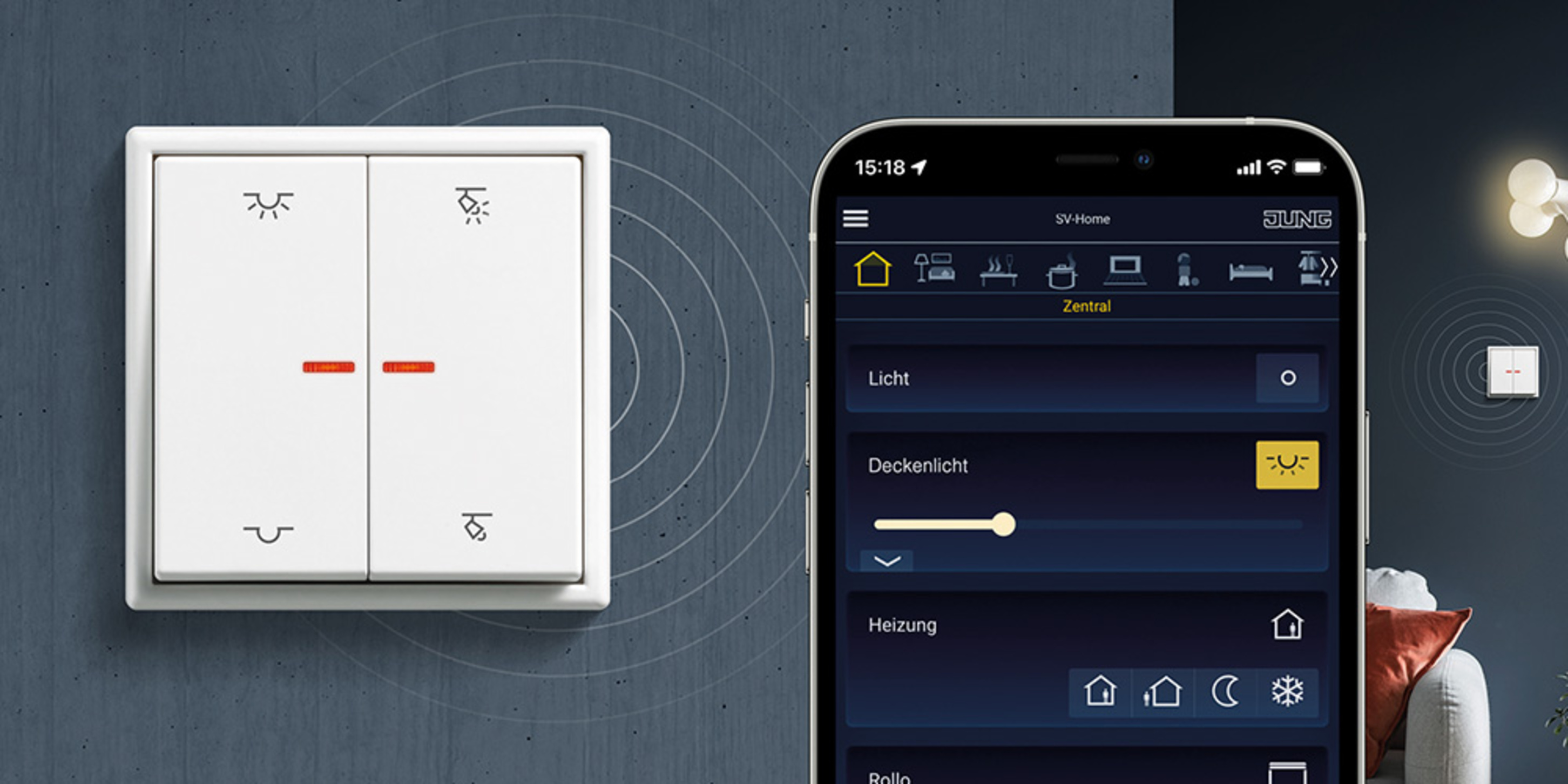 KNX RF Taster bei Elektro Eddy in Gelnhausen